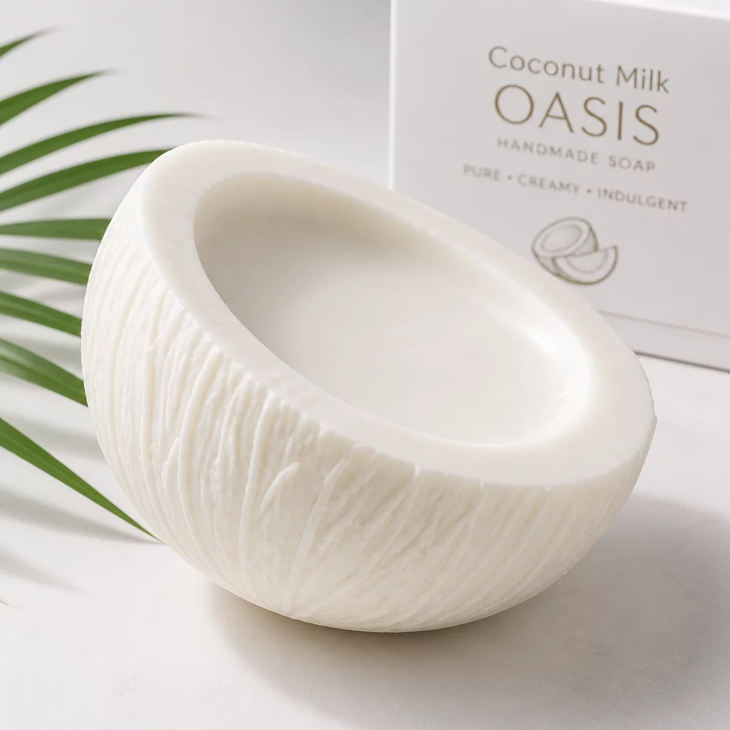 Coconut Milk Oasis creamy soap
