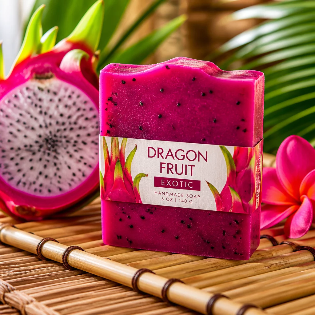 Dragon Fruit Exotic vibrant soap