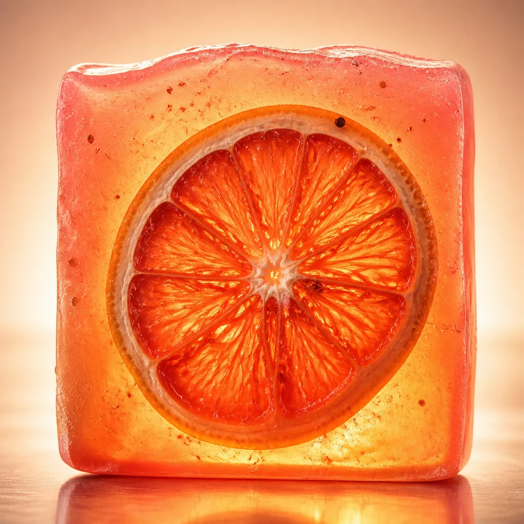 Grapefruit Zest brightening soap