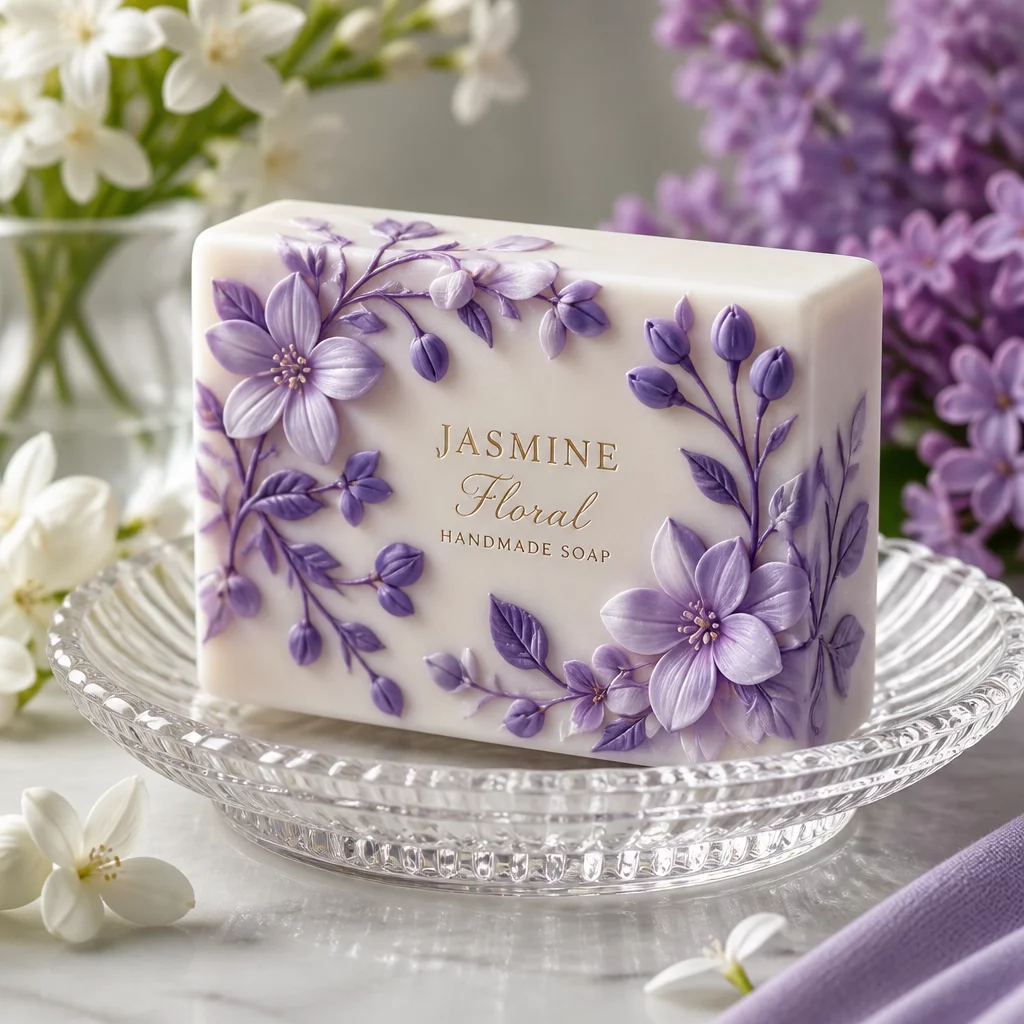 Jasmine Floral handcrafted soap